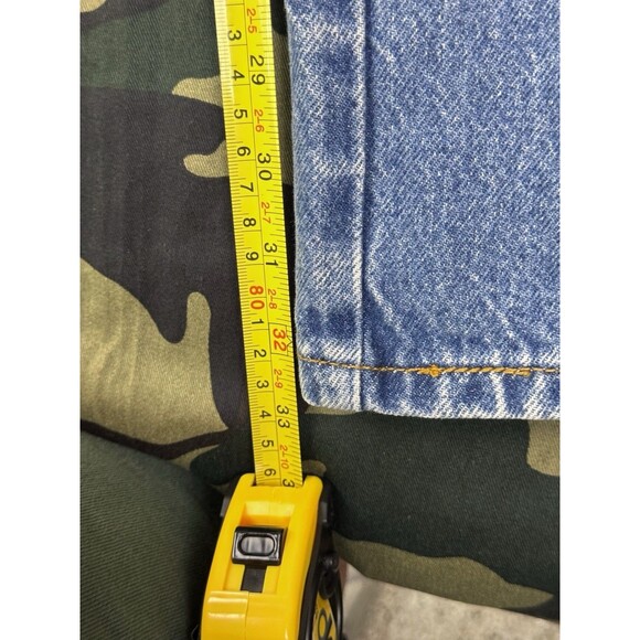 Vintage Rare Y2K Levi’s 517 Blank Tab Bootcut Medium Wash Jeans 36x32 - Picture 9 of 10